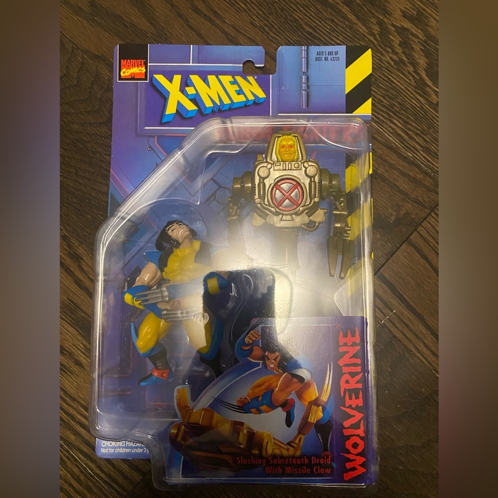 1997 X-men Robot Fighters Wolverine Action Figurine